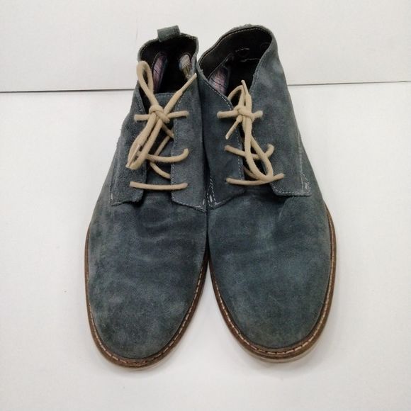 Democrata GARAGE Mens 10 Comfortable Suede Lace Up Chukka Boots Made In Brazil - Picture 4 of 16